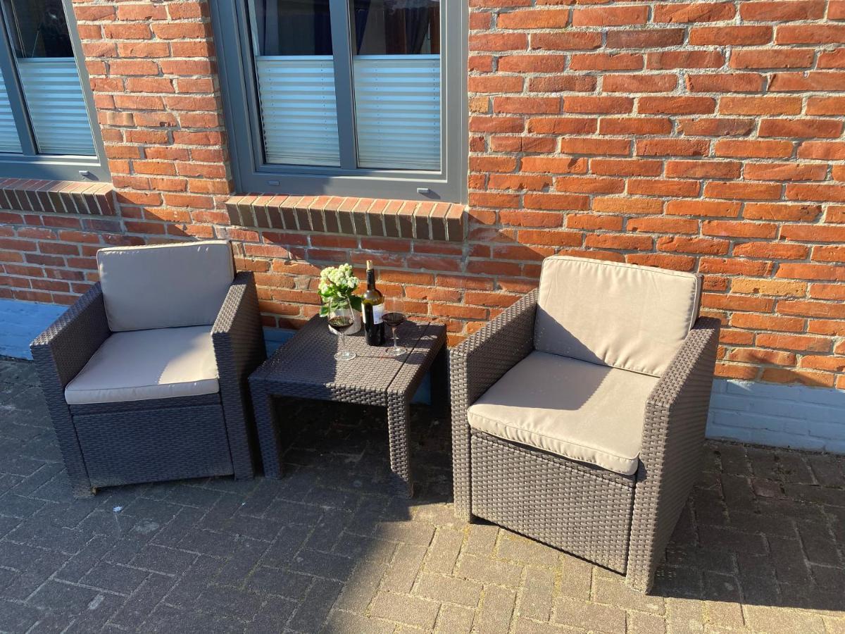 Ferienwohnung „Ole Karkenwech“ Husum-Roedemis Husum  Dış mekan fotoğraf